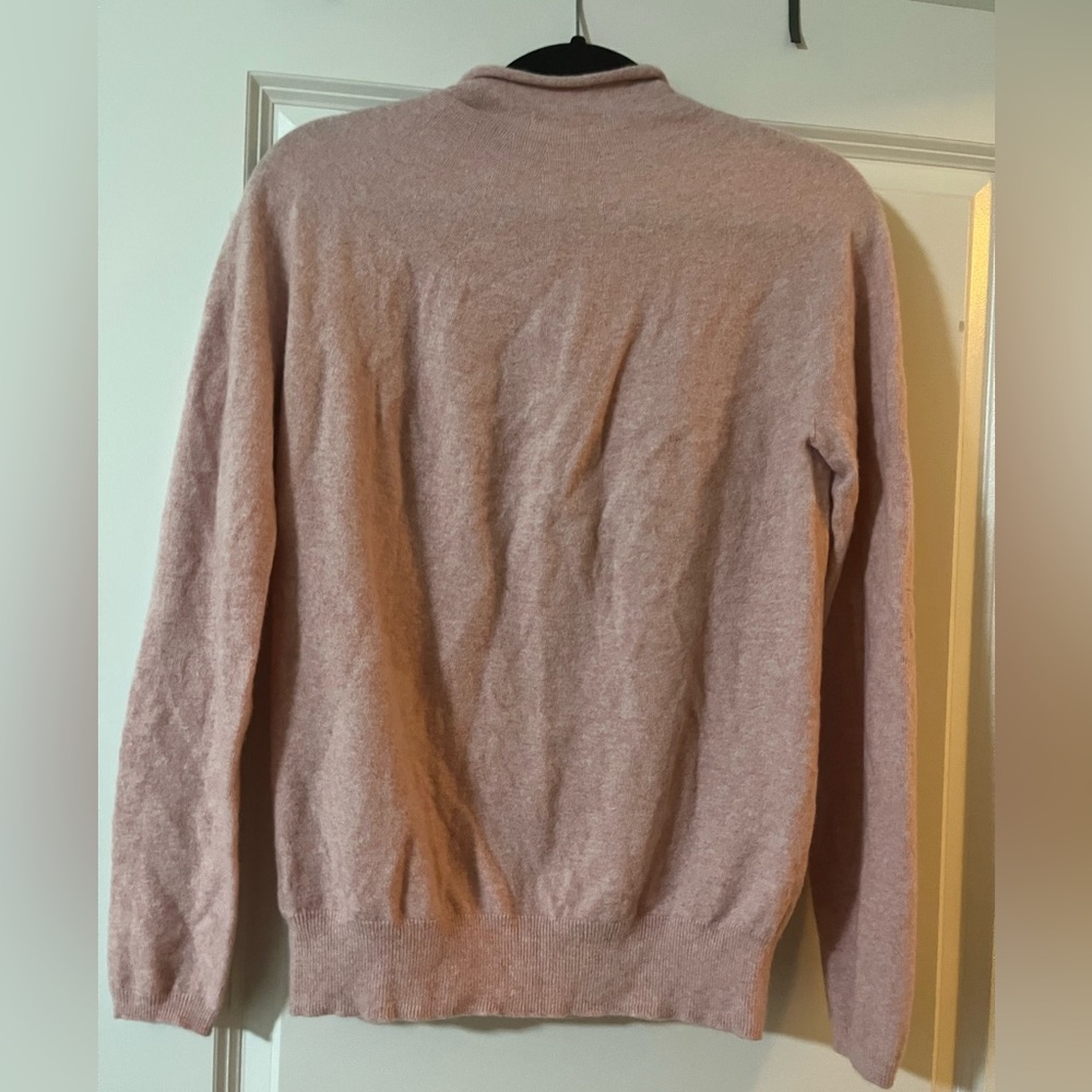 LANPULUX Wool Mock Neck Sweater - Picture 3 of 3
